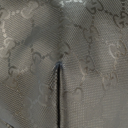 Gucci Imprime Monogram Medium Zippered Shopping Tote Pewter 12 of 13