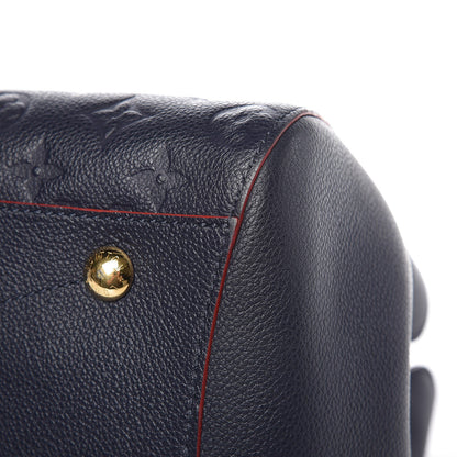 Louis Vuitton Empreinte Montaigne GM Marine Rouge 6 of 6