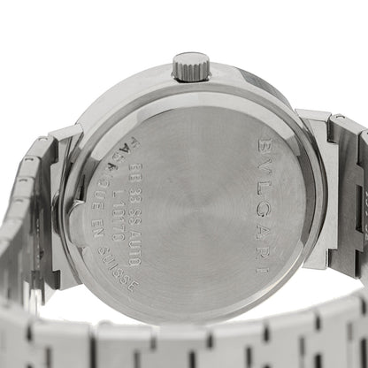 Bulgari Stainless Steel 33mm Automatic Watch Black 4 of 5