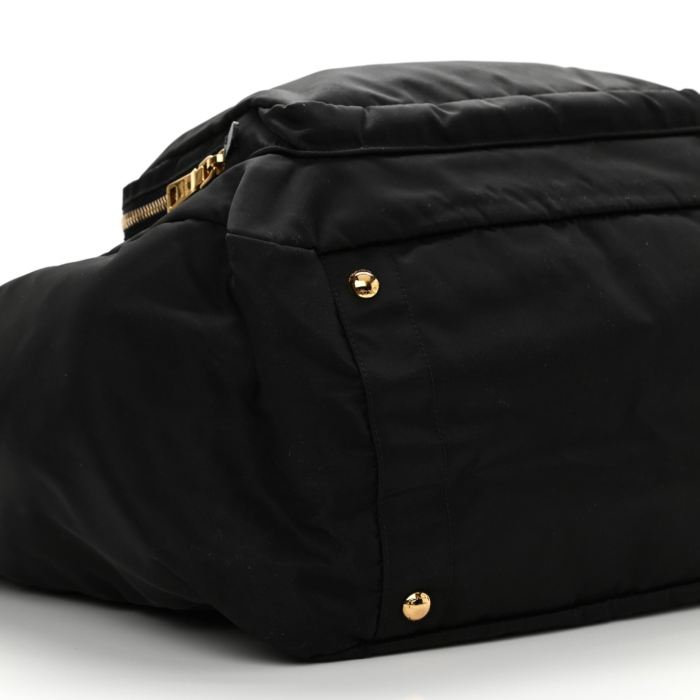 Nylon Vela Baby Bag Black