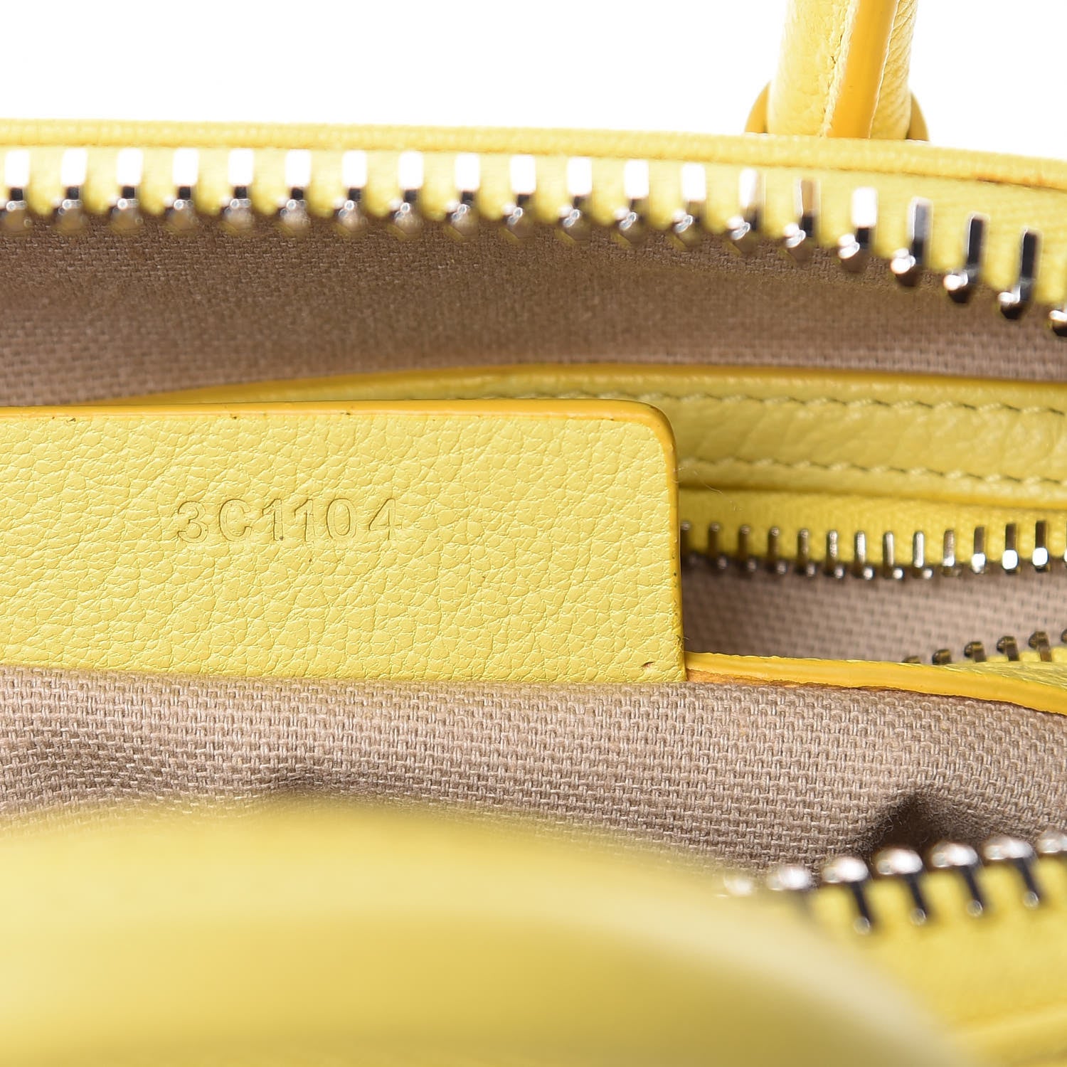 Givenchy Sugar Goatskin Mini Antigona Yellow 7 of 16