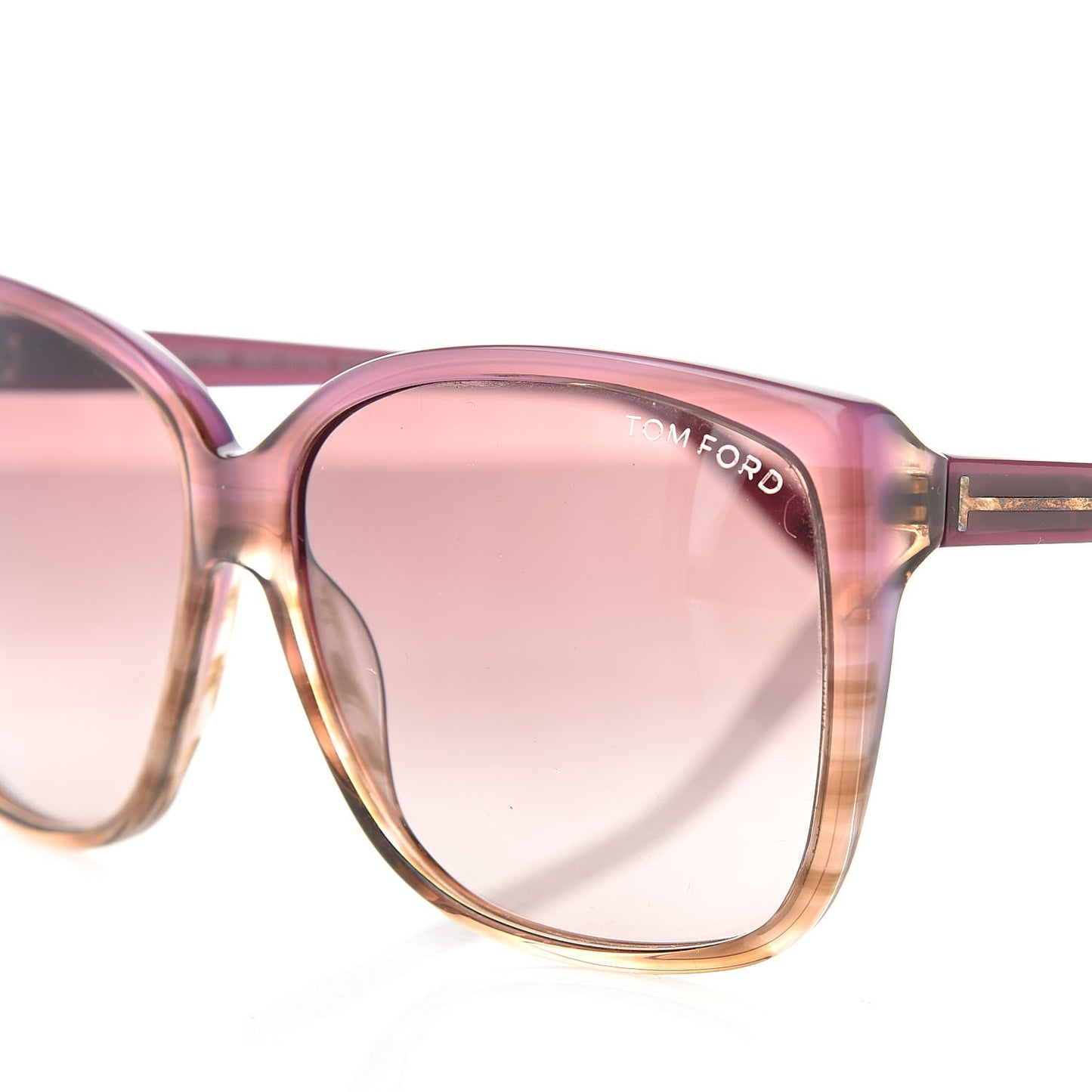 Lydia TF228 Sunglasses Purple Tortoise