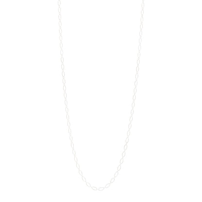 Tiffany Sterling Silver Oval Link Chain Necklace 36" 1 of 6