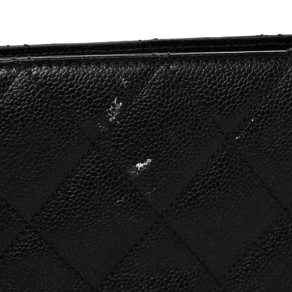 Chanel Caviar Quilted Shoulder Bag Black 26 of 27