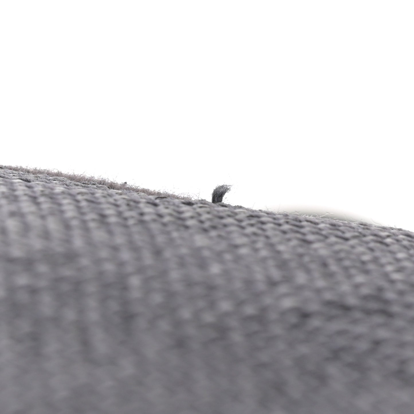 Woven Straw Raffia Medium Deauville Tote Black