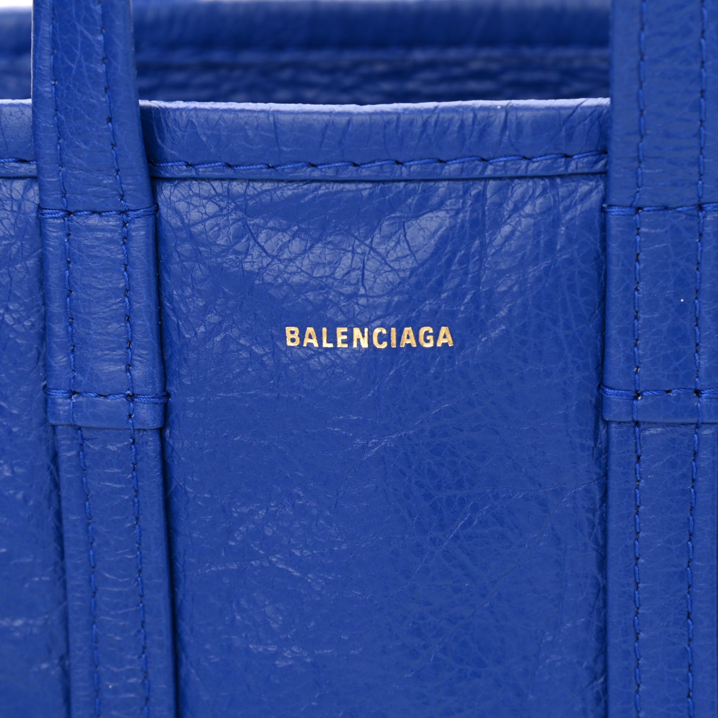 Agneau XXS Bazar Shopper Tote Electric Bleu