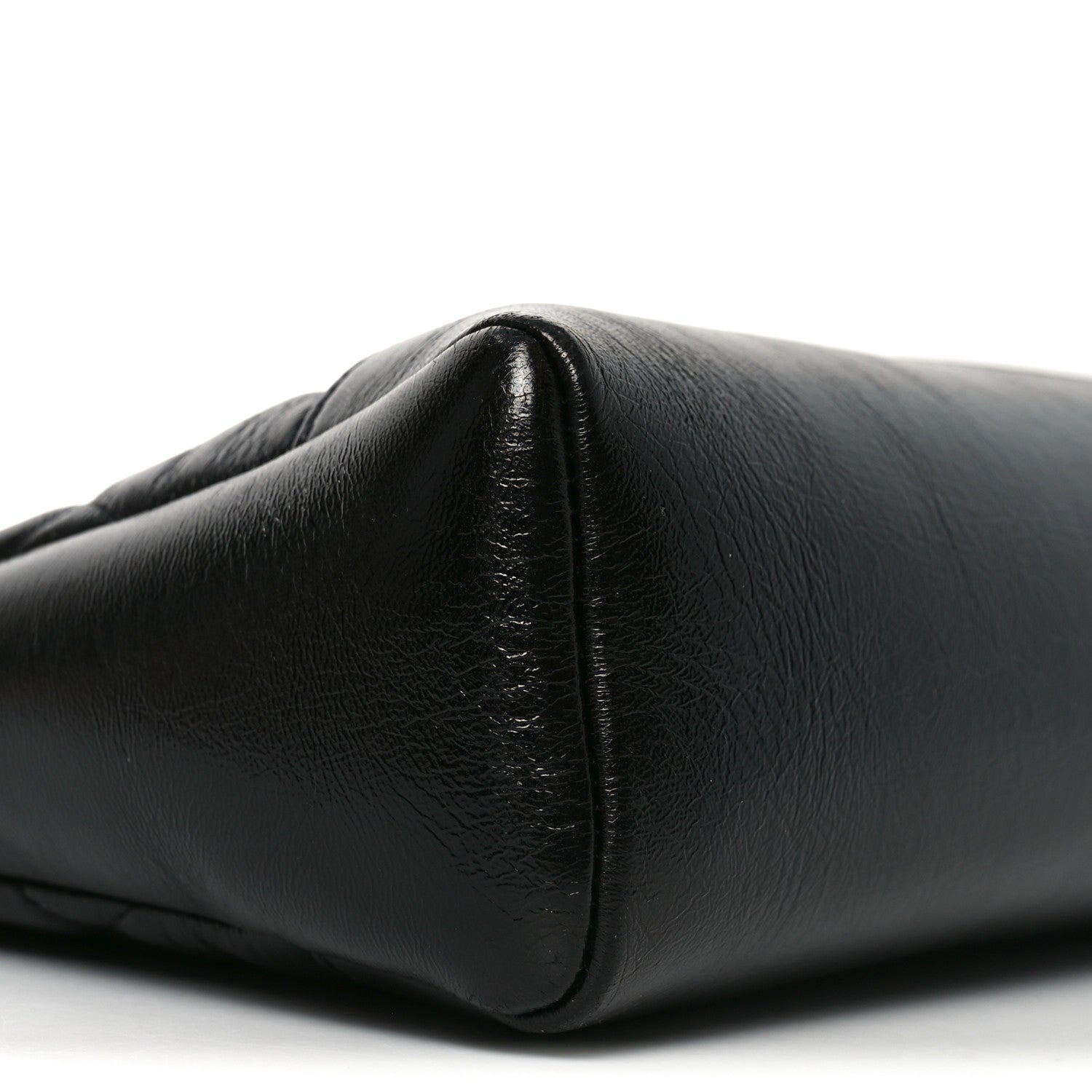 Chanel Shiny Lambskin Quilted 31 Shopping Bag Black 8 of 9
