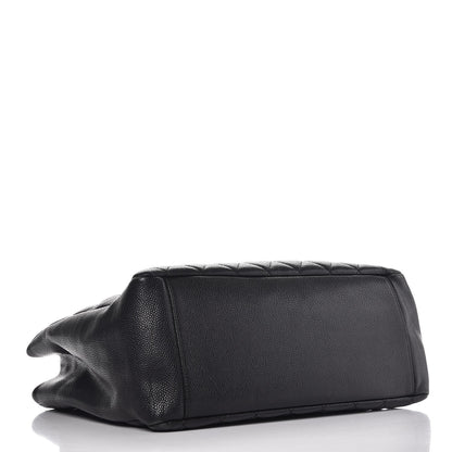 Chanel Caviar Quilted Grand Shopping Tote GST Black 4 of 14