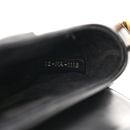 Christian Dior Calfskin Mini Saddle Bag Black 7 of 10