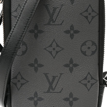 Louis Vuitton Monogram Eclipse Reverse Double Phone Pouch 8 of 11