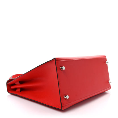 Hermes Epsom Kelly Sellier 28 Rouge de Coeur 4 of 11