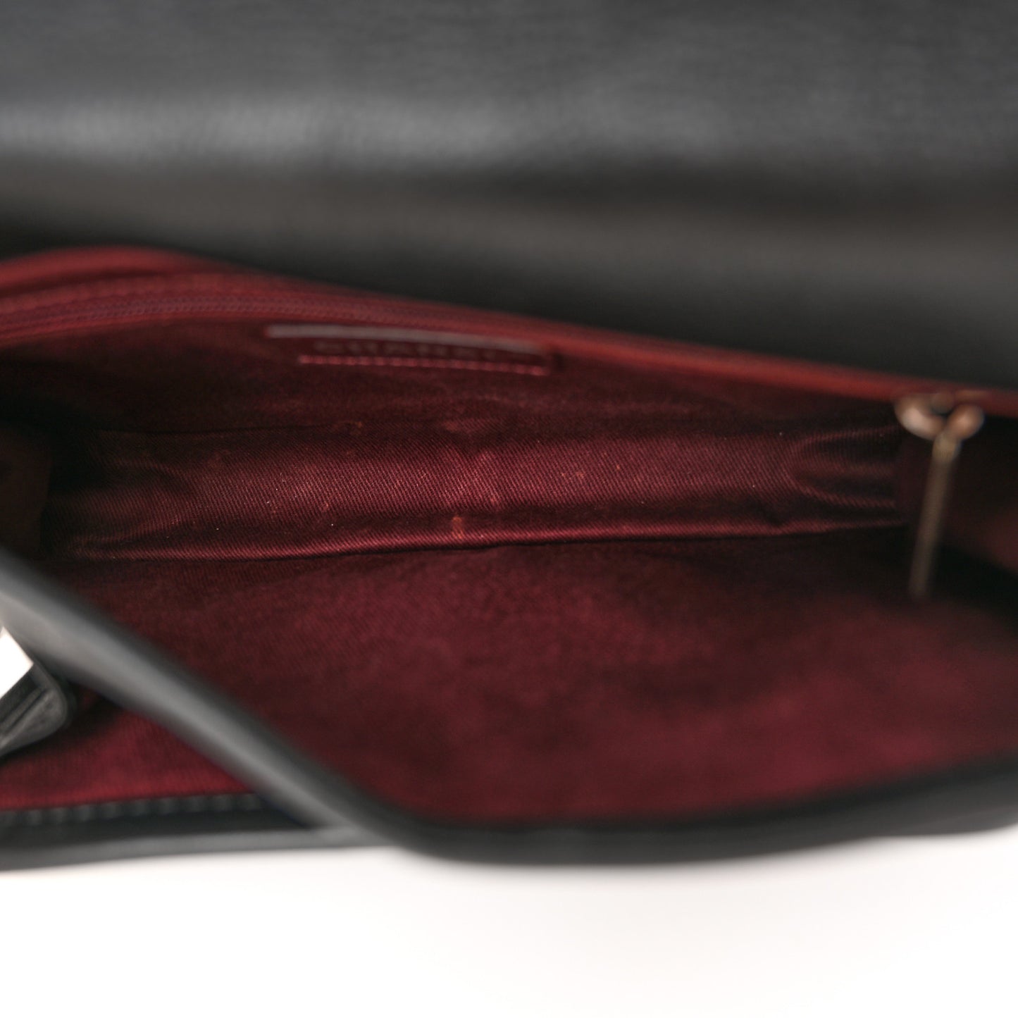 Calfskin Quilted Mini French Riviera Flap Black