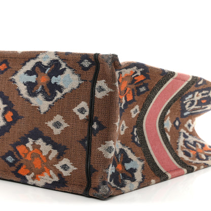 Christian Dior Canvas Embroidered Large Broderie Dior Flowers Book Tote Multicolor 10 of 11