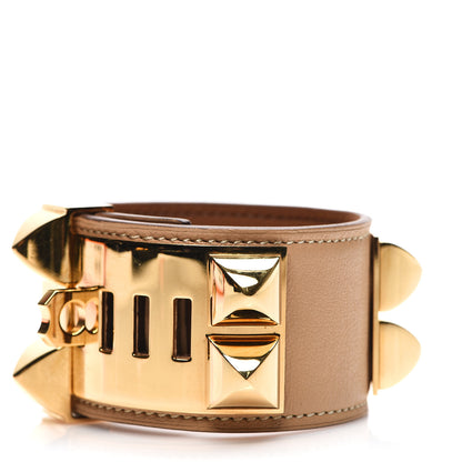 Hermes Swift Collier de Chien CDC Bracelet S Sable 2 of 7