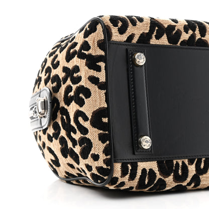Louis Vuitton Jacquard Velvet Leopard Print Stephen Sprouse Speedy 9 of 10