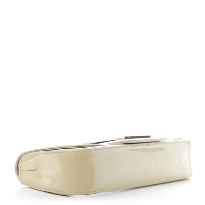 Louis Vuitton Patent Sobe Clutch Creme 5 of 13