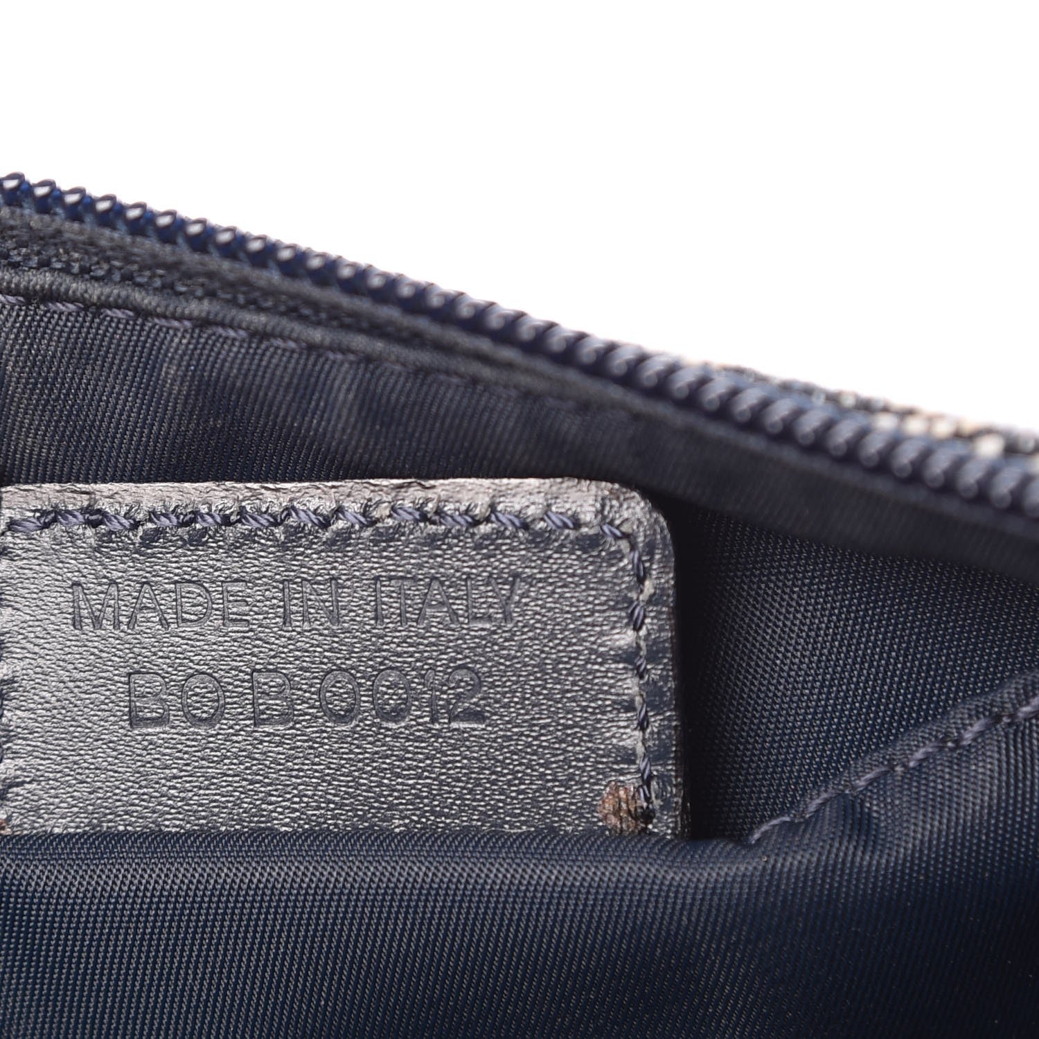 Christian Dior Monogram Shoulder Bag Pochette Blue 7 of 8