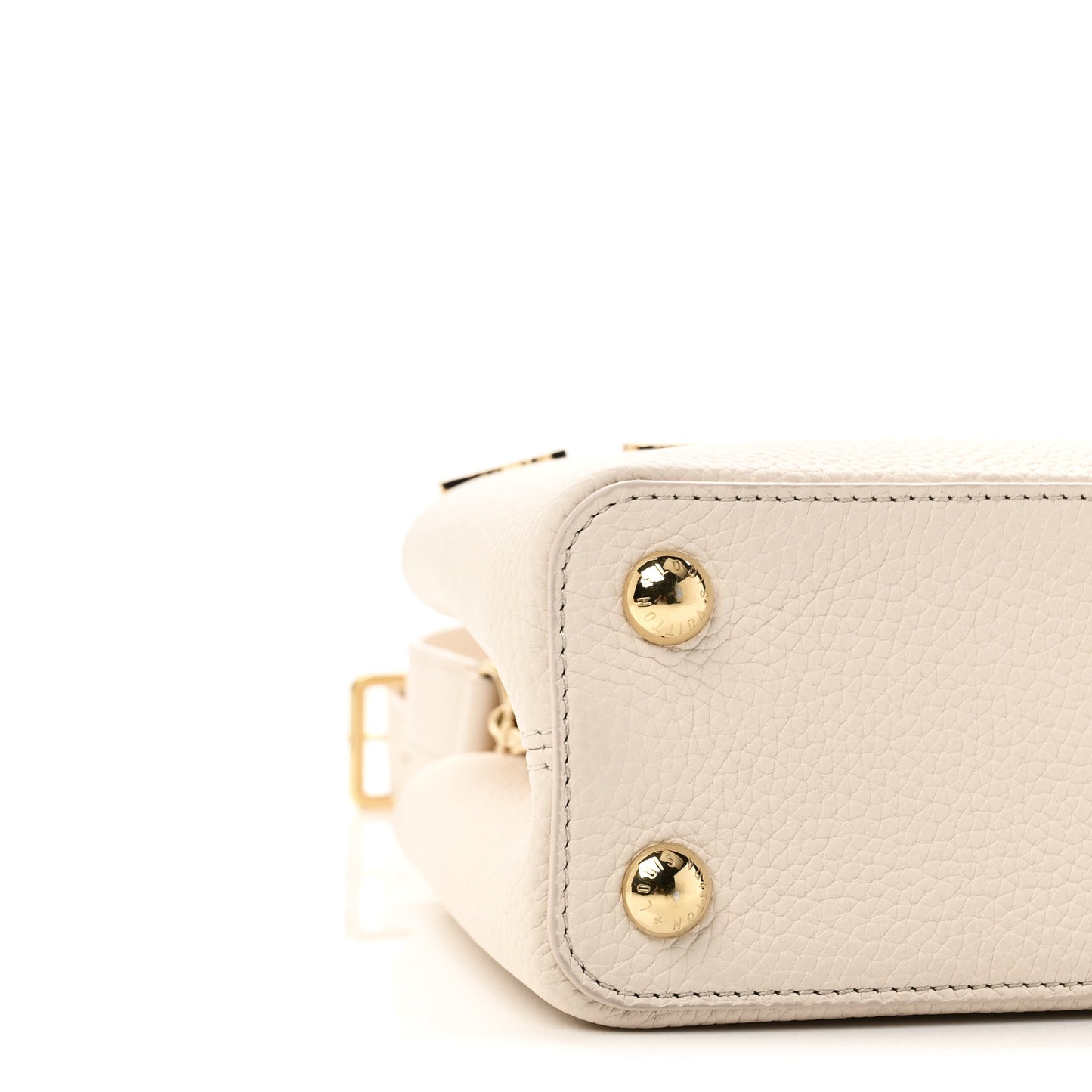Taurillon Mother of Pearl Flowers Capucines BB Creme Nacre