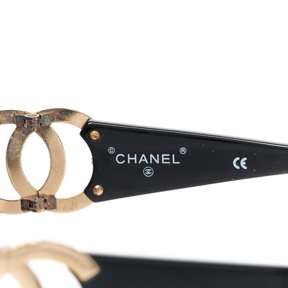 Chanel CC Logo Sunglasses 02461 Black 6 of 8