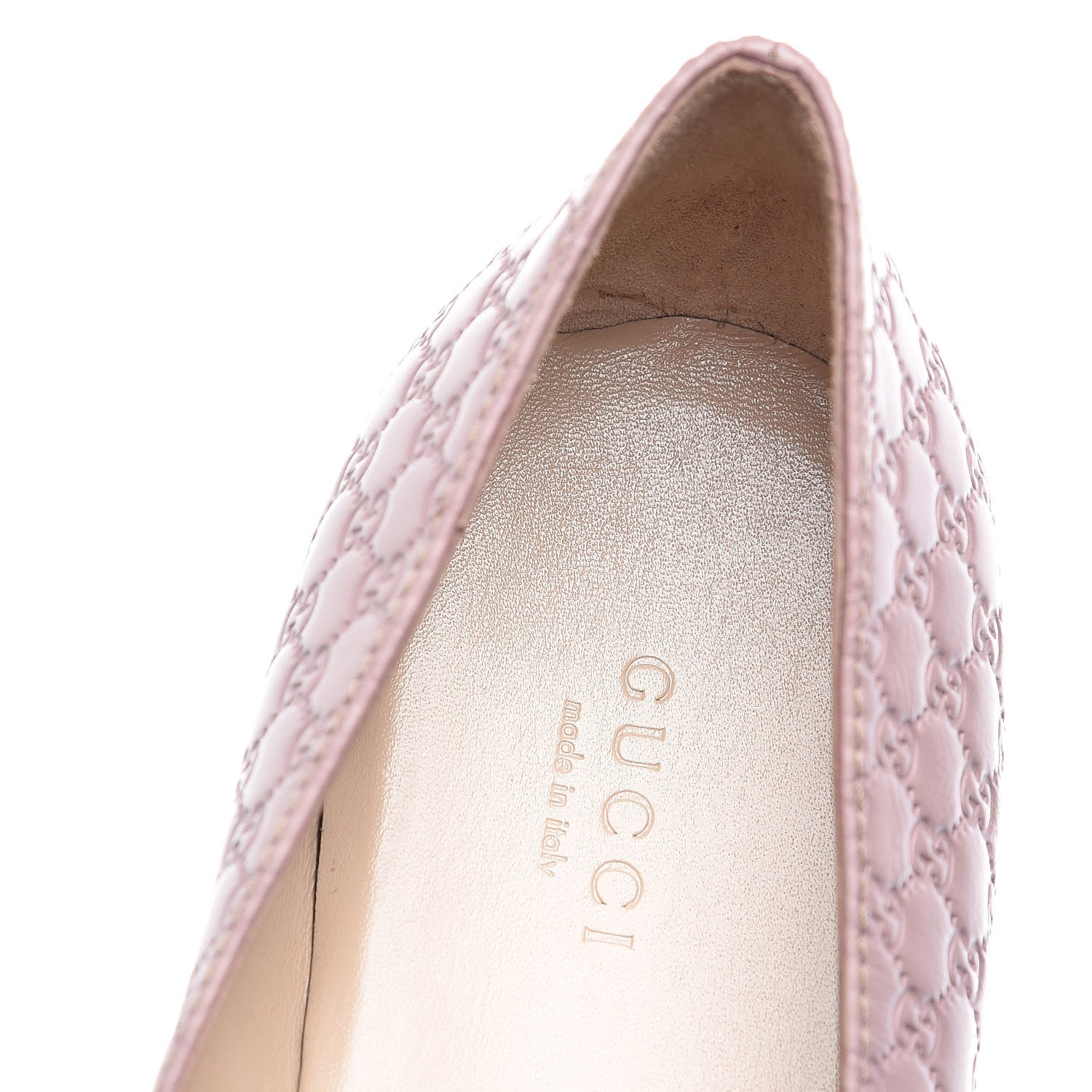 Gucci Soft Microguccissima Flats 39.5 Dark Cipria 7 of 10