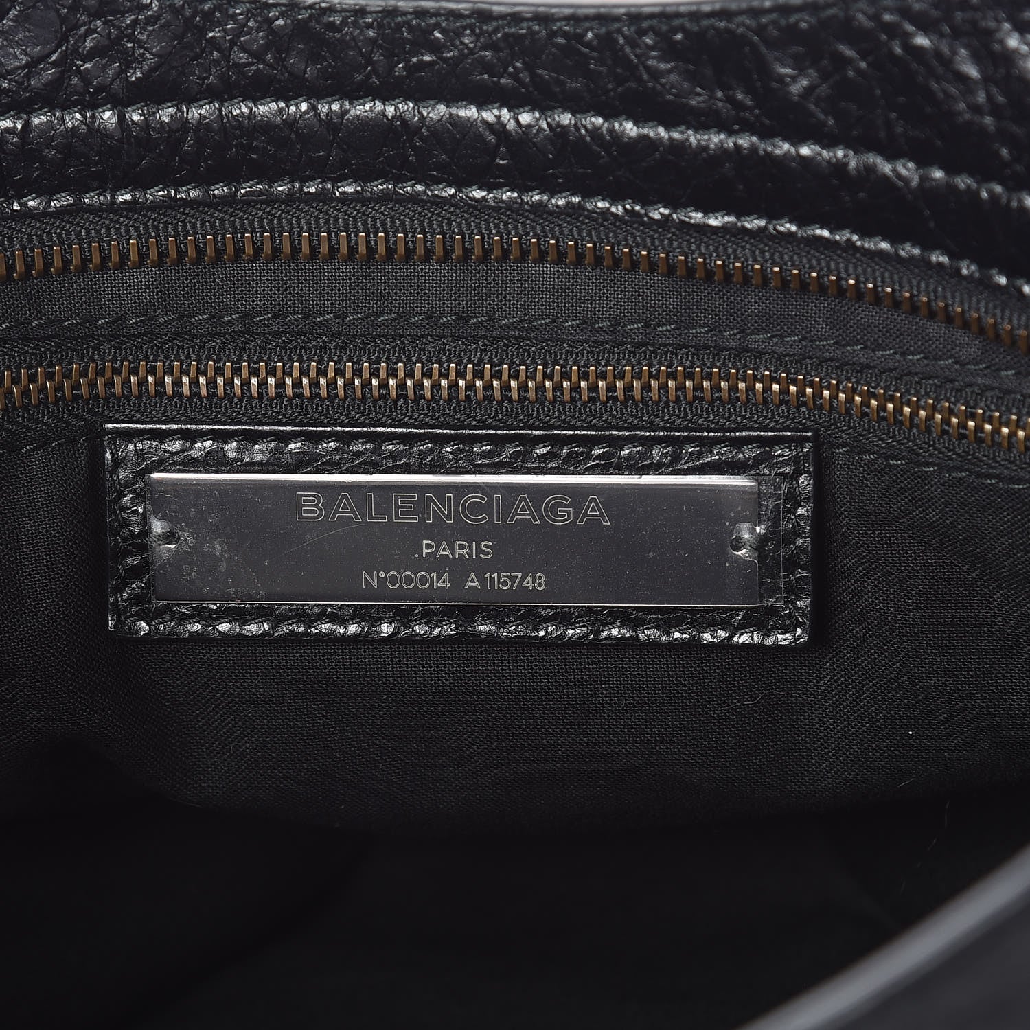 Balenciaga Agneau Classic Hardware City Black 8 of 9