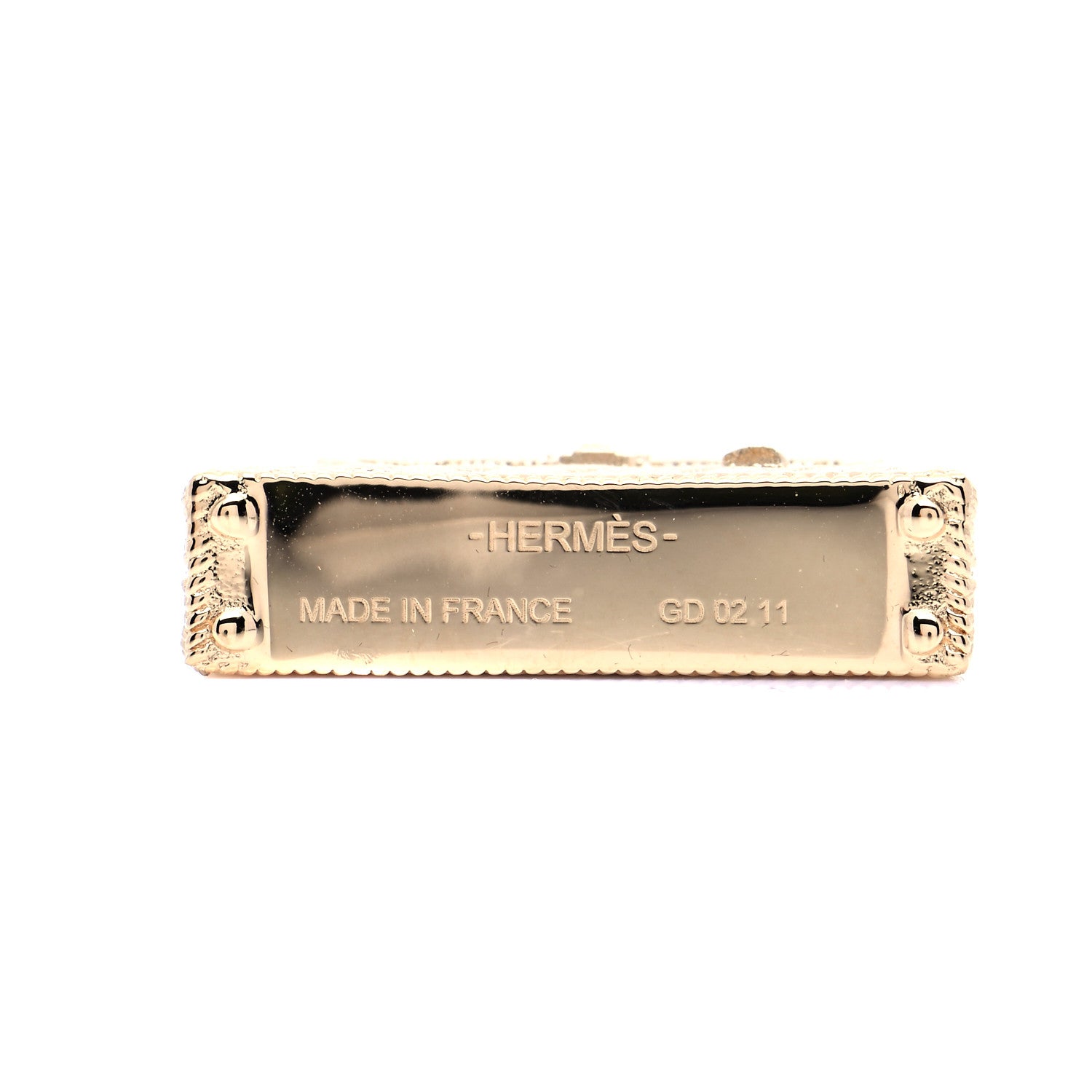 Hermes Permabrass Kelly Curiosite Charm 4 of 5