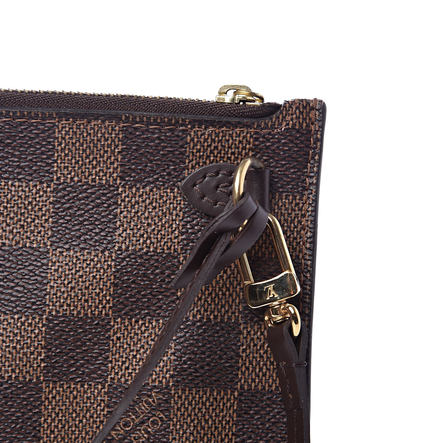 Louis Vuitton Damier Ebene Neverfull MM GM Pochette 9 of 11