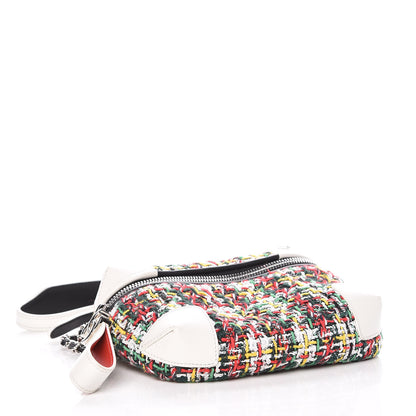 Chanel Tweed Calfskin Street Allure Waist Bag White Multicolor 4 of 10