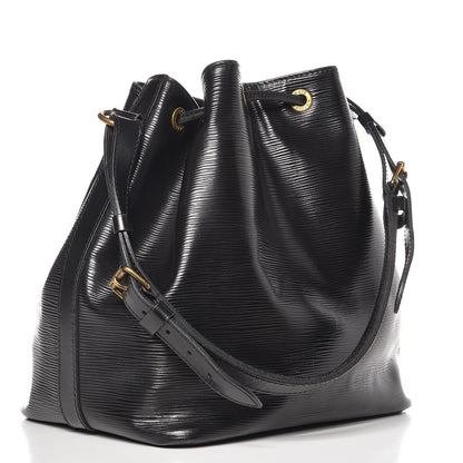 Louis Vuitton Epi Petit Noe Black 3 of 13