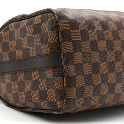 Louis Vuitton Damier Ebene Speedy Bandouliere 25 8 of 10