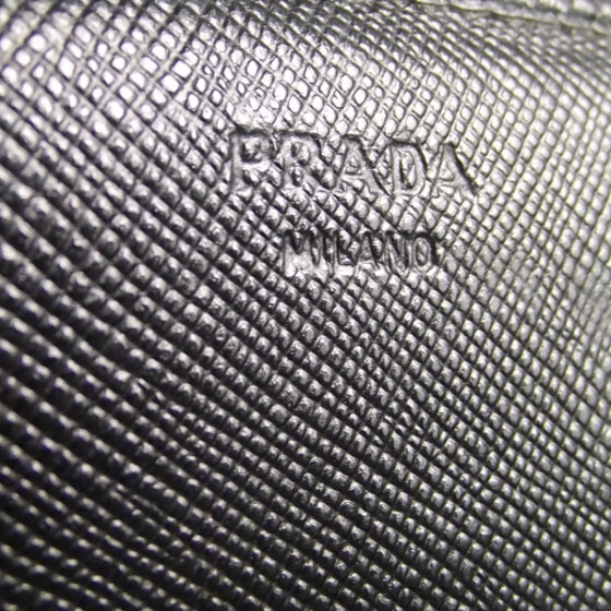 Saffiano Continental Wallet Black