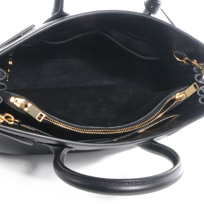Saint Laurent Leather Small Sac de Jour Black 6 of 9