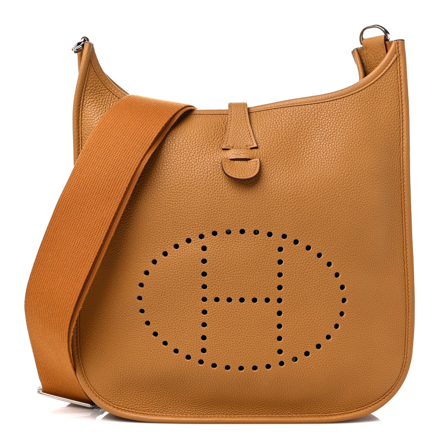 Hermes Taurillon Maurice Evelyne III PM Sesame 1 of 9