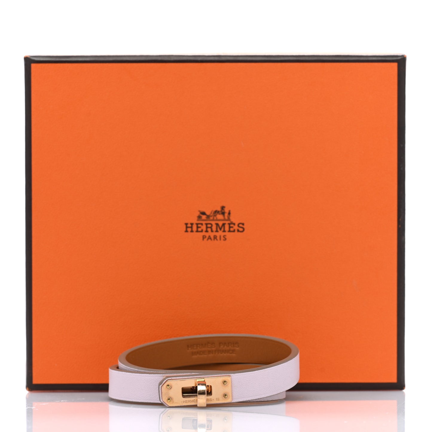 Swift Kelly Double Tour Bracelet T2 Mauve Pale