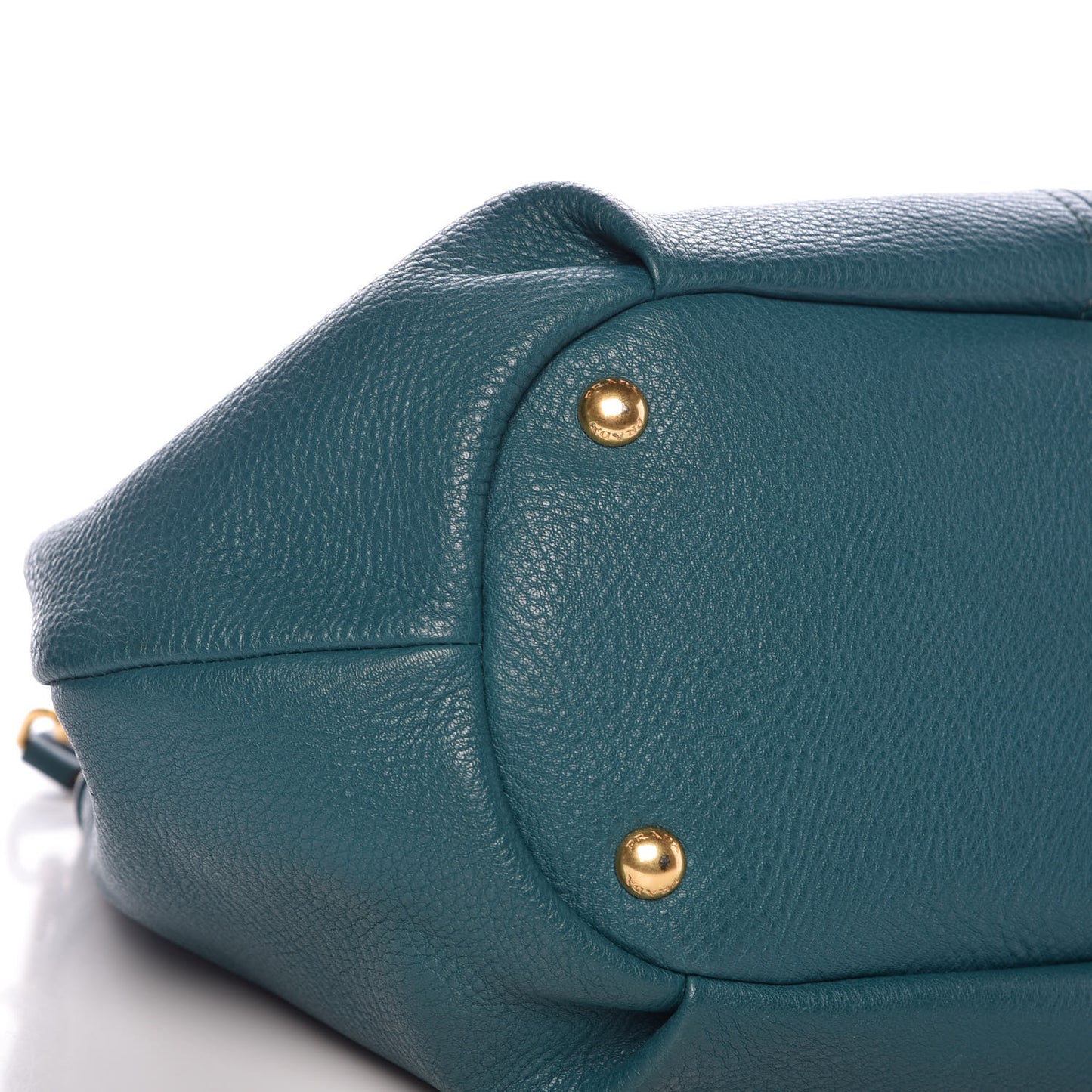 Vitello Daino Shoulder Bag Pavone