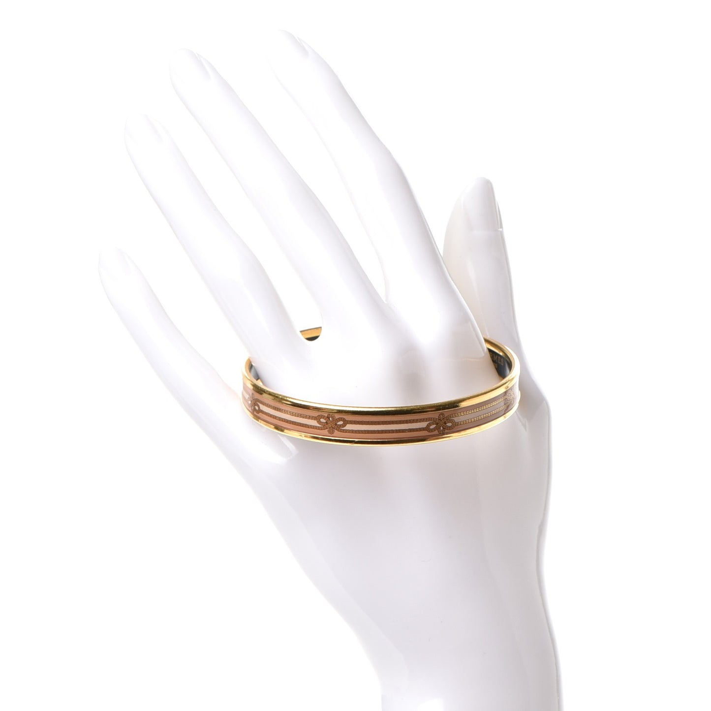 Enamel Printed Rope Narrow Bracelet 70