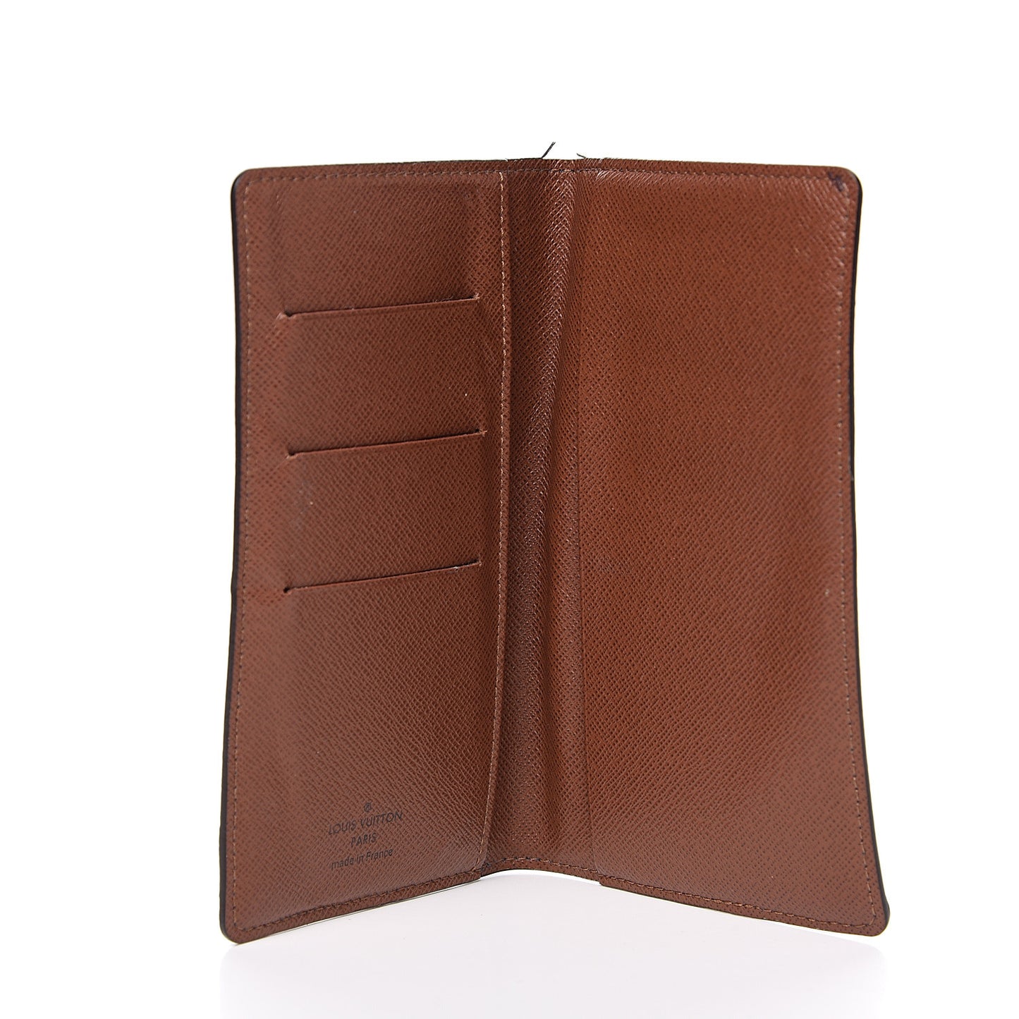 Monogram Checkbook Holder Case Wallet