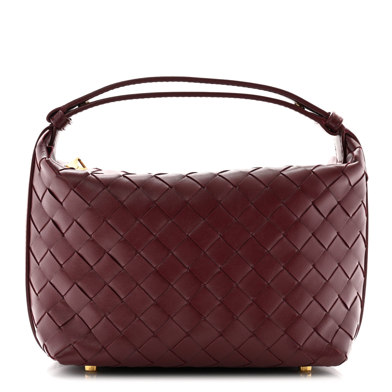 Bottega Veneta Calfskin Nappa Intrecciato Mini Wallace Barolo 1 of 10