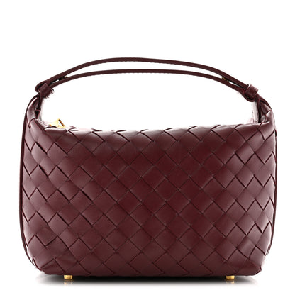 Bottega Veneta Calfskin Nappa Intrecciato Mini Wallace Barolo 1 of 10