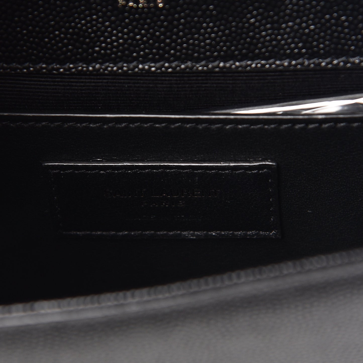 Grain De Poudre Small Monogram Kate Satchel Black