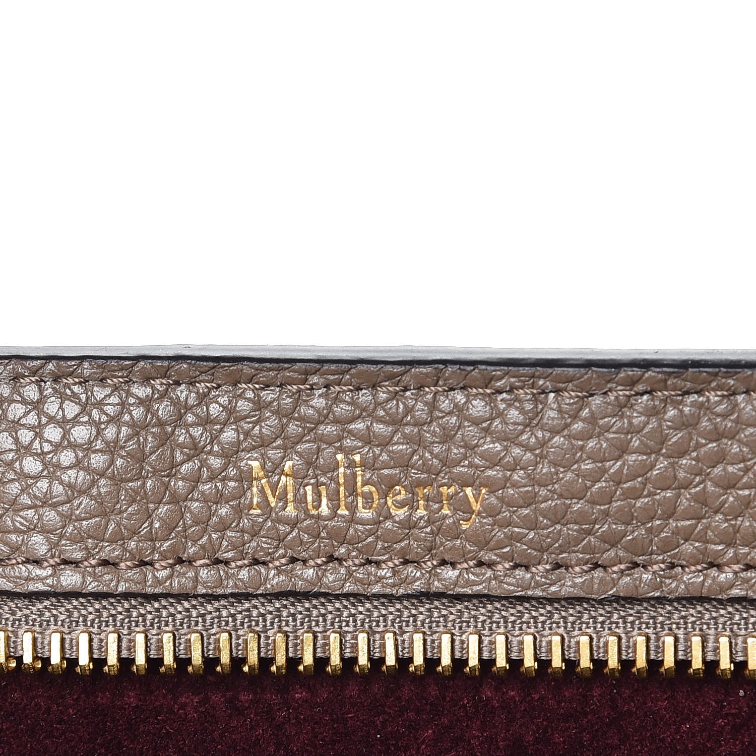 Mulberry Natural Grain Calfskin New Bayswater Clay 7 of 9