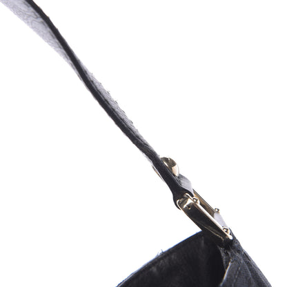Gucci Monogram Large New Ladies Web Hobo Black 17 of 17