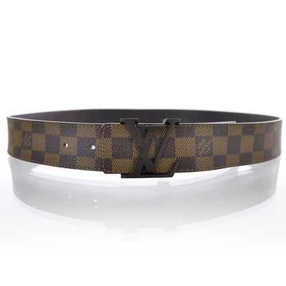 Louis Vuitton Damier Ebene LV Initiales Belt 100 40 1 of 6