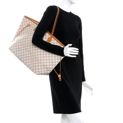 Louis Vuitton Damier Azur Neverfull GM 2 of 12
