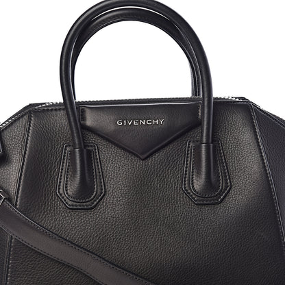 Givenchy Sugar Goatskin Small Metal Corner Antigona Black 8 of 10