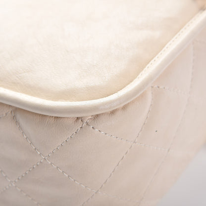 Chanel Calfskin Quilted Natural Beauty Flap Dark White 12 of 15