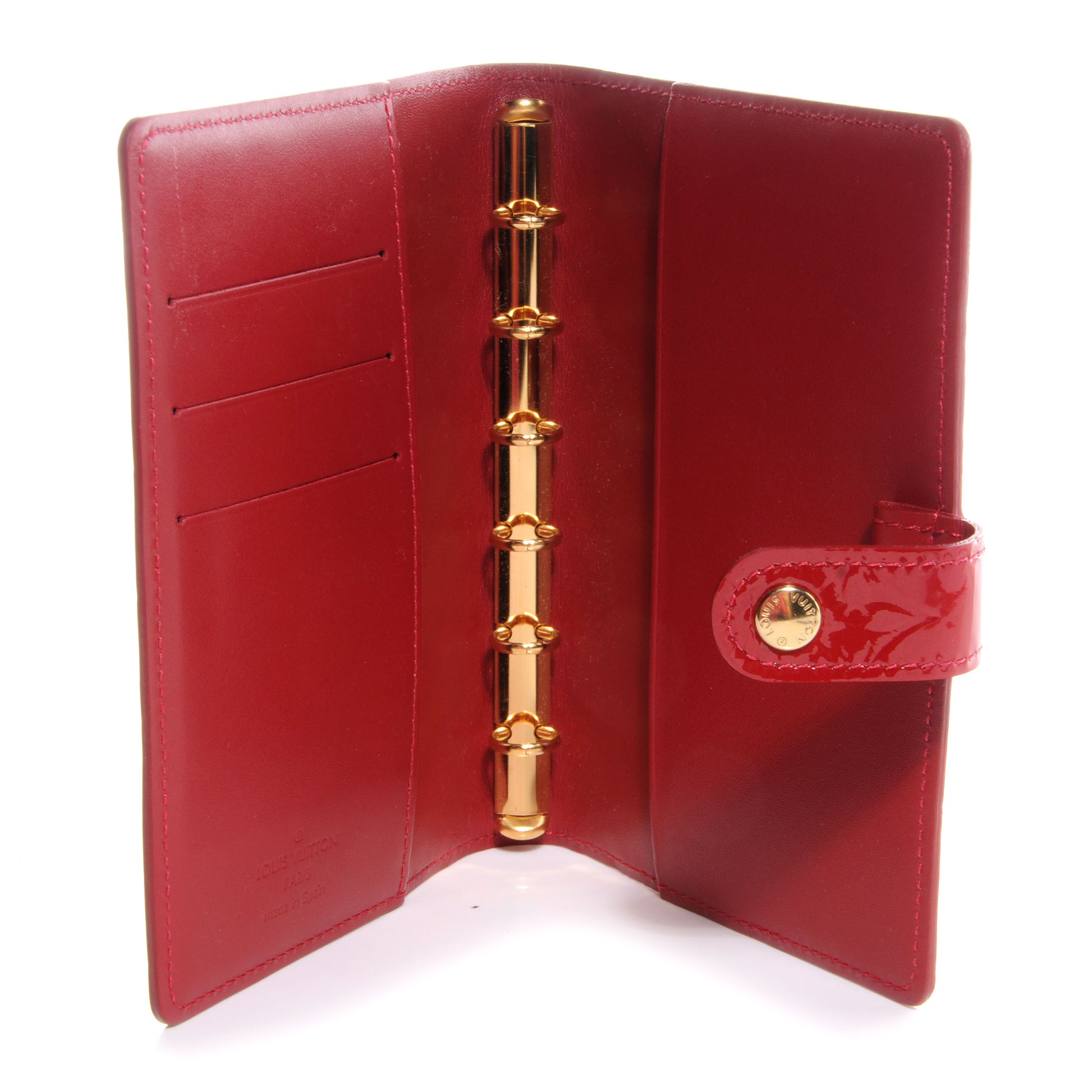 Louis Vuitton Vernis Small Ring Agenda Pomme D'Amour 6 of 8