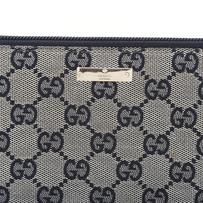 Gucci Monogram Zip Around Organizer Wallet Black 9 of 10