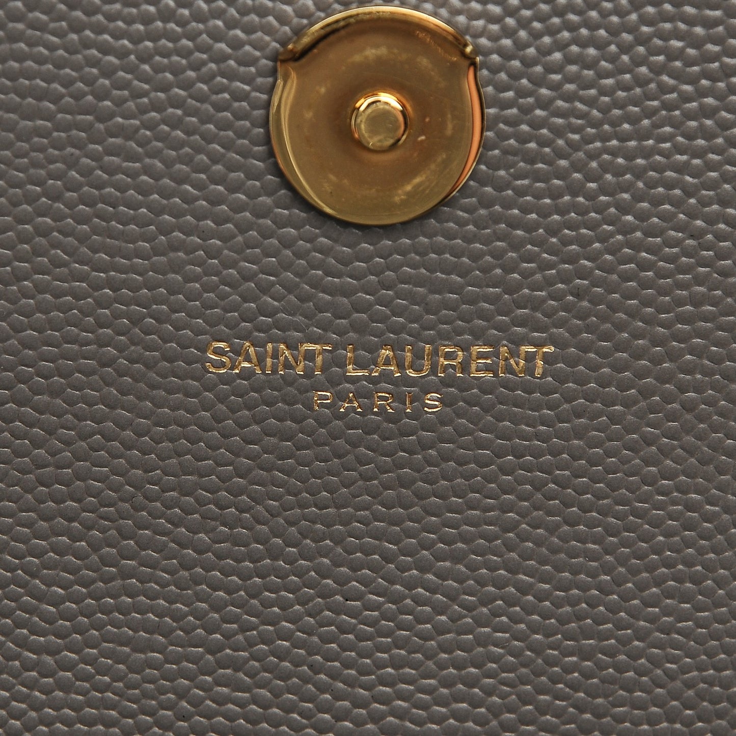 Grain De Poudre Small Monogram Kate Satchel Fog