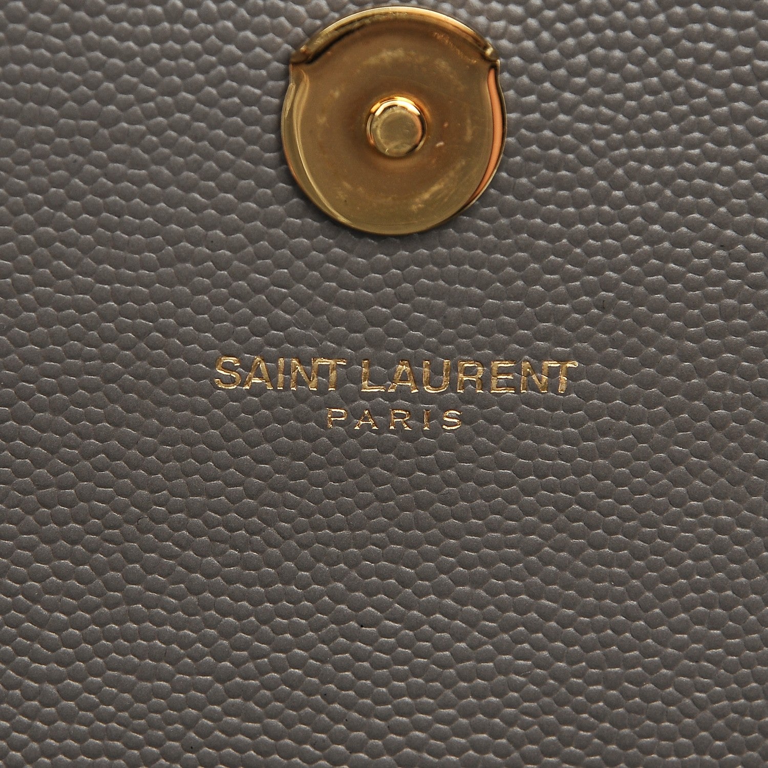 Saint Laurent Grain De Poudre Small Monogram Kate Satchel Fog 5 of 7